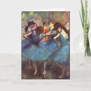 Dansers in Blauw Kaart