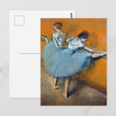 Dansers in de Barre, Edgar Degas Briefkaart (Voorkant / Achterkant)