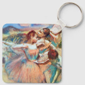 Dansers in een landschap van Edgar Degas Sleutelhanger (Achterkant)