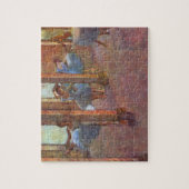 dansers in Foyer, Edgar Degas, balletkunst Legpuzzel (Verticaal)