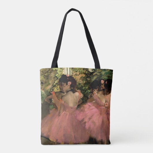 Dansers in Roze Degas Draagtas (Achterkant)