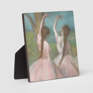 Dansers in Roze Edgar Degas Fotoplaat
