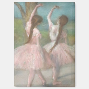 Dansers in Roze Edgar Degas Magneet
