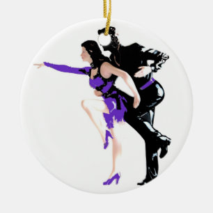 dansers keramisch ornament