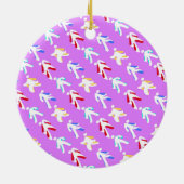 dansers keramisch ornament (Achterkant)