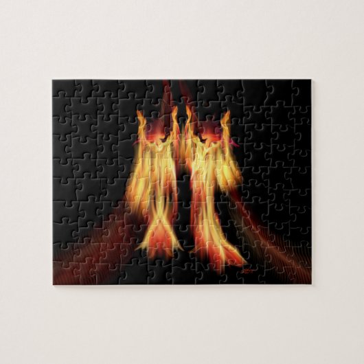 dansers legpuzzel (Horizontaal)