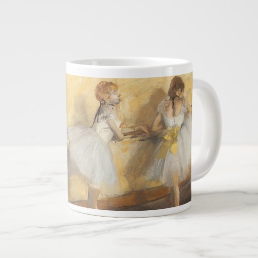 dansers op de balie door Edgar Degas, ballet Extra Grote Mok (Voorkant rechts)
