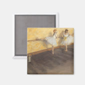 dansers op de balie door Edgar Degas,  ballet Magneet (Voorkant / Achterkant)
