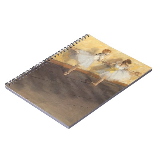 dansers op de balie door Edgar Degas, ballet Notitieboek (Linkerzijde)