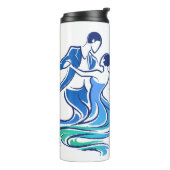 Dansers reismok thermosbeker (Gedraaid links)