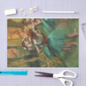 Dansers, Roze en Groen van Degas, Kunst Tissuepapier (Craft)