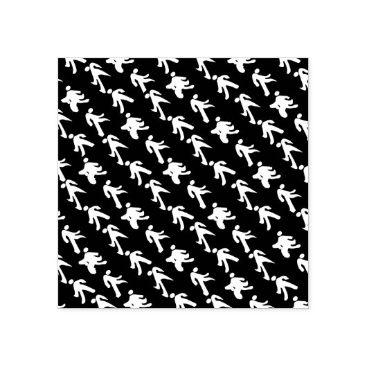 dansers rubberstempel (Afrduk)