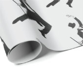 Dansers verpakken papier (Rol Hoek)