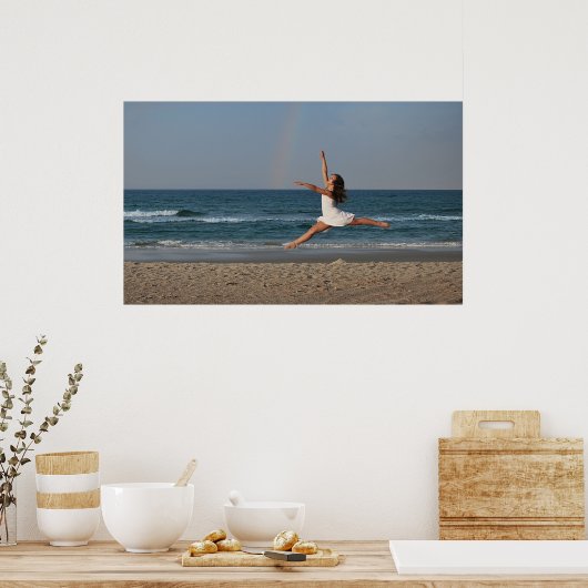 Danses Avec Poster Arc-En-Ciel (Cuisine)