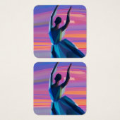 Danseur au coucher du soleil (Devant & derrière)