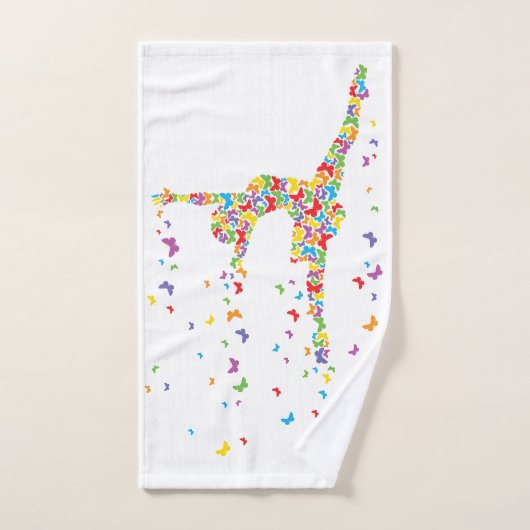 Danseur de papillon (Serviette à main)