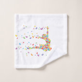 Danseur de papillon (Gant de toilette)