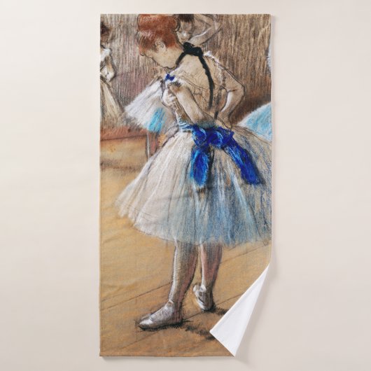 Danseur de ruban bleu, Edgar Degas (Serviette de bain)