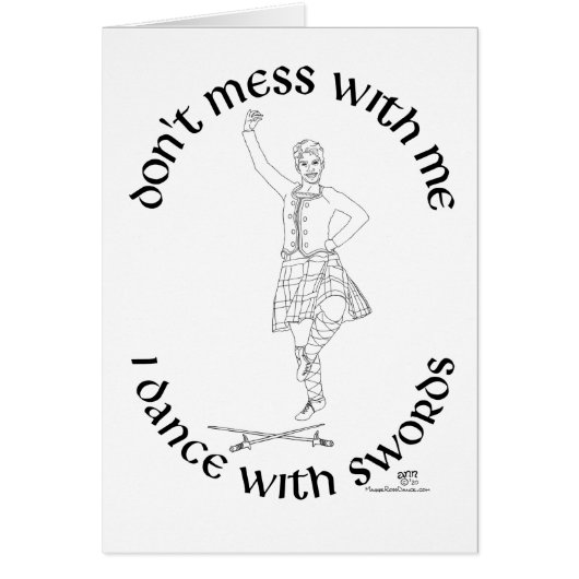 Danseur des Highlands écossais (Devant)