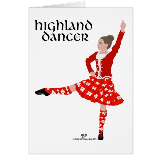 Danseur des Highlands écossais (Devant)