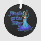 Danseur du ventre bleu (dos)