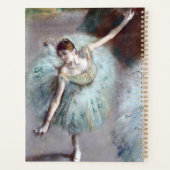 Danseur en vert par Edgar Degas (Dos)