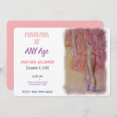 DANSEUR FABULEUX À TOUTE INVITATION D'ÂGE (Devant / Derrière)