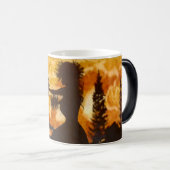 Danseur hawaïen de danse polynésienne tasse (Devant droit)