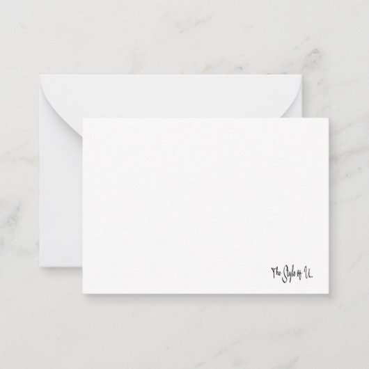 Danseur Majorette Carte pour notes B ( Bourgogne b (Dos)