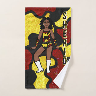 Danseur/Majorette Rouge Jaune Camo #1