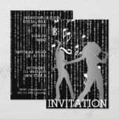 Danseur moderne Hip hop Urban Club Vip Invitation (Devant / Derrière)