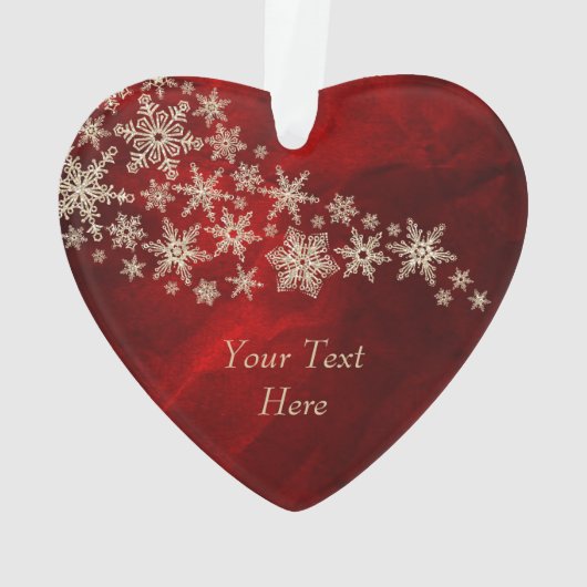 Danseur Red Gold Snowflake (dos)