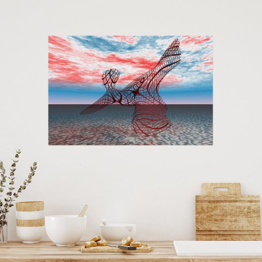 Danseur rouge - Grande impression (Cuisine)