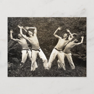 Danseurs, années 1930, carte postale