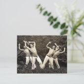 Danseurs, années 30, carte postale (Debout devant)