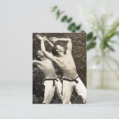 Danseurs, années 30, carte postale (Debout devant)