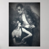 Danseurs Art déco berber et droste (Devant)