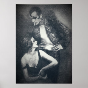 Danseurs Art déco berber et droste