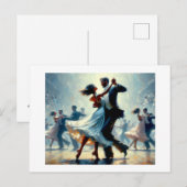 Danseurs, Carte postale (Devant / Derrière)