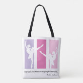 Danseurs de ballet Martha Graham Citer Sac fourre- (Dos)