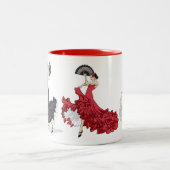 Danseurs de flamenco Mug (Centre)