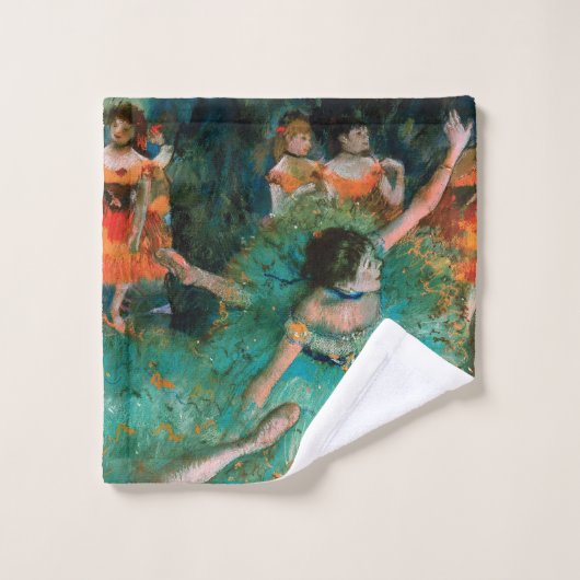 Danseurs en vert par Edgar Degas (Gant de toilette)