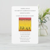 Danseurs fantastiques Silhouette Invitation Annive (Debout devant)