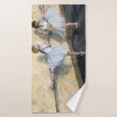 Danseurs Pratiquant au Barre, Edgar Degas (Serviette de bain)