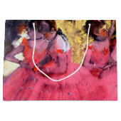 Danseurs roses, Edgar Degas Grand sac cadeau (Devant)