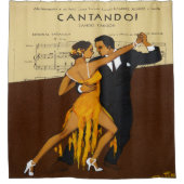 Danseurs Tango Tango Concion Douche Rideau (Devant)