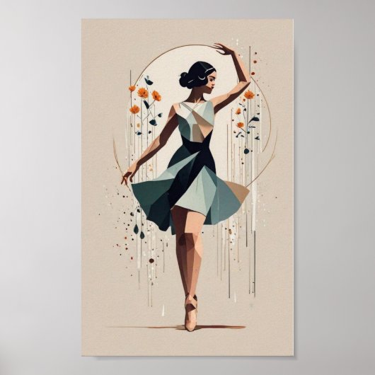 Danseuse Art Déco (Devant)