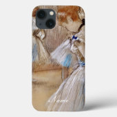 Danseuse avec ruban bleu iPhone / coque ipad (Verso)