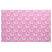Danseuse de ballet cygne nom tissu rose (Fat Quarter)