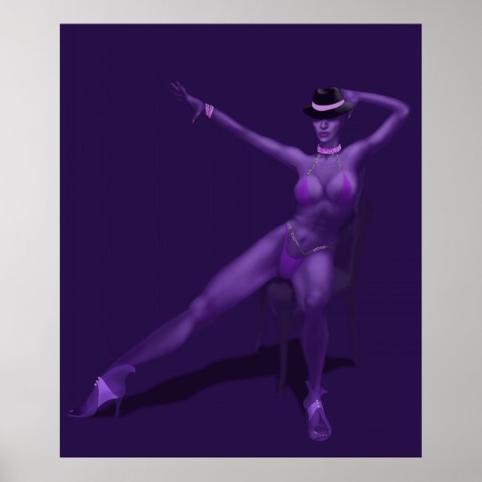 Danseuse de cabaret - Poster (Devant)